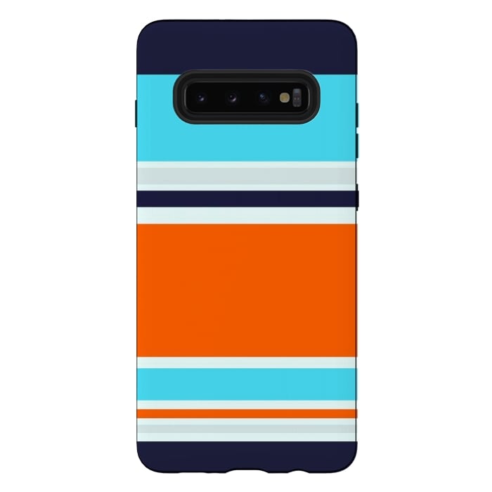 Galaxy S10 plus StrongFit Teal Strong by TMSarts