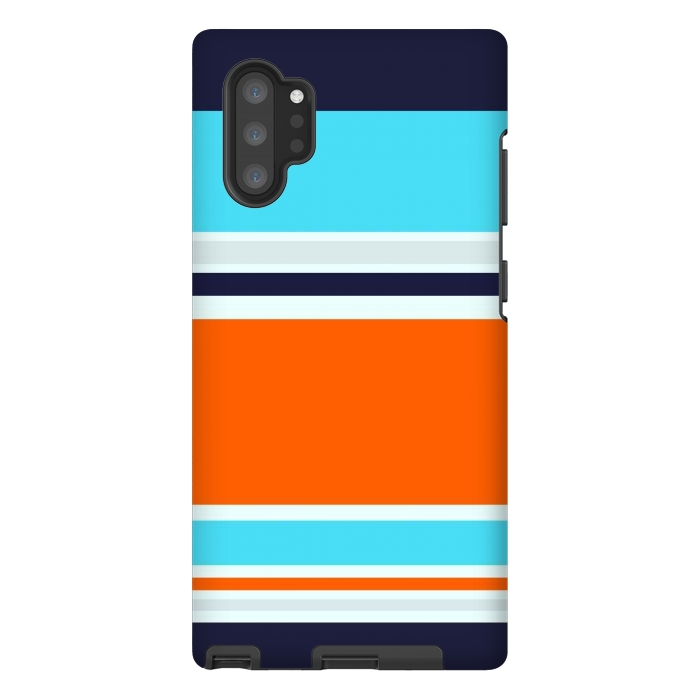 Galaxy Note 10 plus StrongFit Teal Strong by TMSarts