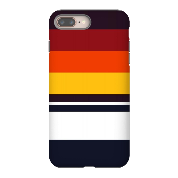 iPhone 7 plus StrongFit Sunset Retro by TMSarts