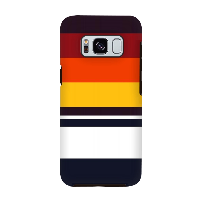 Galaxy S8 StrongFit Sunset Retro by TMSarts