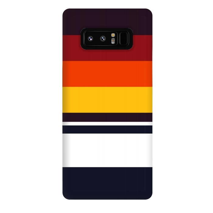 Galaxy Note 8 StrongFit Sunset Retro by TMSarts