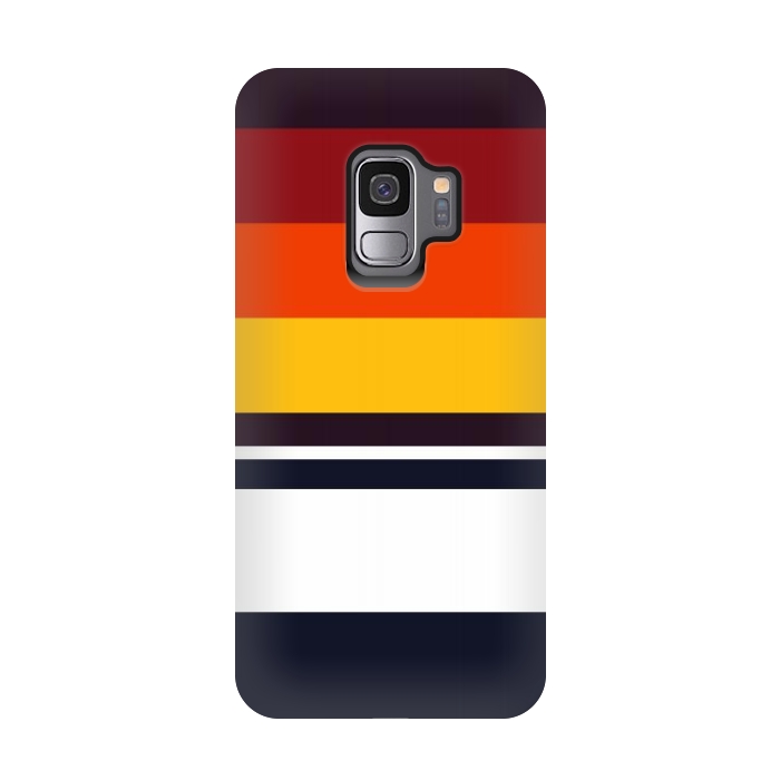 Galaxy S9 StrongFit Sunset Retro by TMSarts