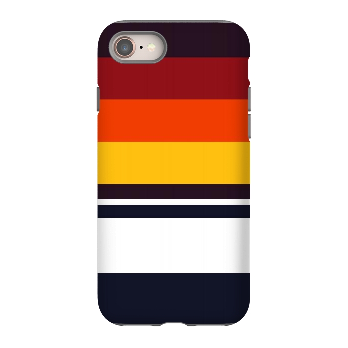 iPhone 8 StrongFit Sunset Retro by TMSarts