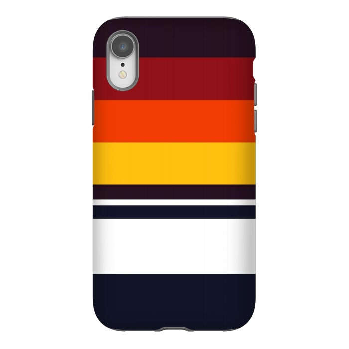 iPhone Xr StrongFit Sunset Retro by TMSarts