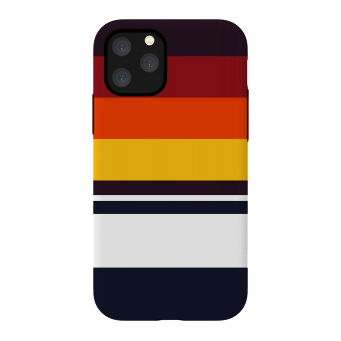 iPhone 11 Pro StrongFit Sunset Retro by TMSarts
