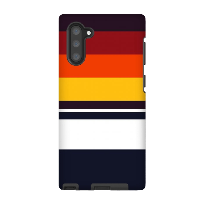 Galaxy Note 10 StrongFit Sunset Retro by TMSarts