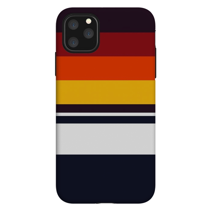 iPhone 11 Pro Max StrongFit Sunset Retro by TMSarts