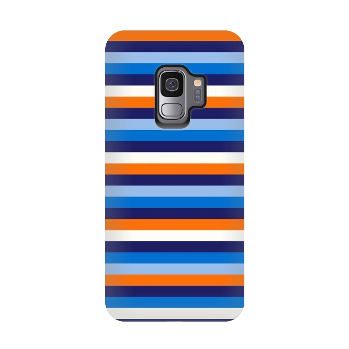 Galaxy S9 StrongFit Repeating Blue by TMSarts