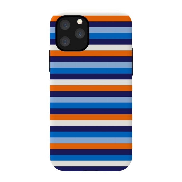 iPhone 11 Pro StrongFit Repeating Blue by TMSarts