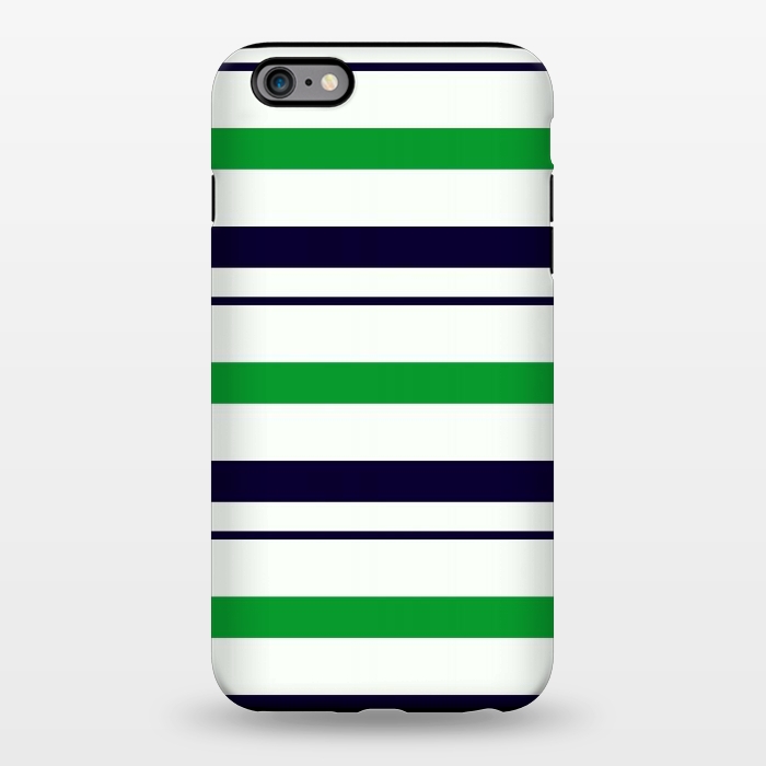 iPhone 6/6s plus StrongFit Green White by TMSarts