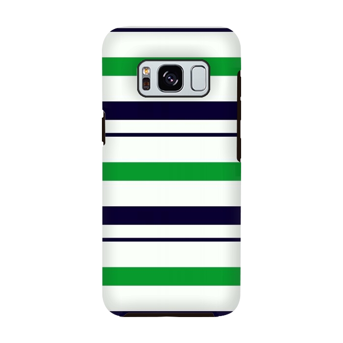 Galaxy S8 StrongFit Green White by TMSarts