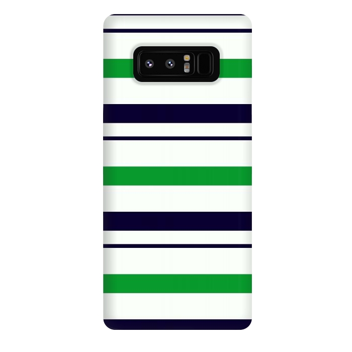 Galaxy Note 8 StrongFit Green White by TMSarts