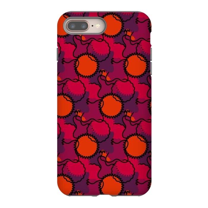 iPhone 8 plus StrongFit Surface Textile by TMSarts