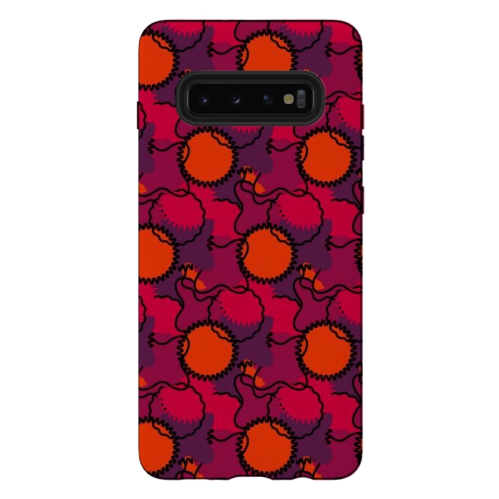 Galaxy S10 plus StrongFit Surface Textile by TMSarts