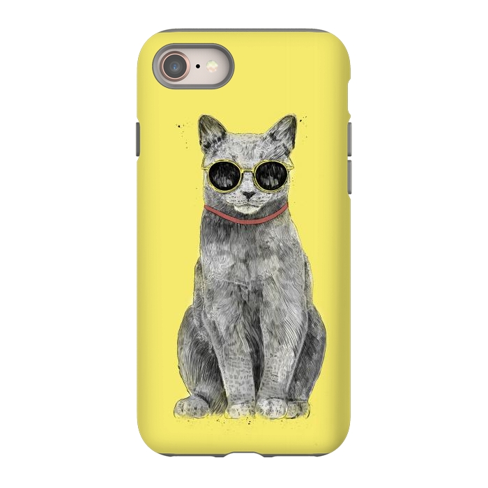 iPhone 8 StrongFit Summer Cat by Balazs Solti
