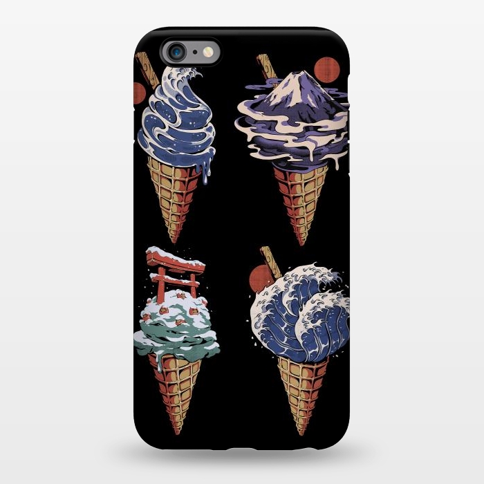 iPhone 6/6s plus StrongFit Japanese Ice Creams by Ilustrata