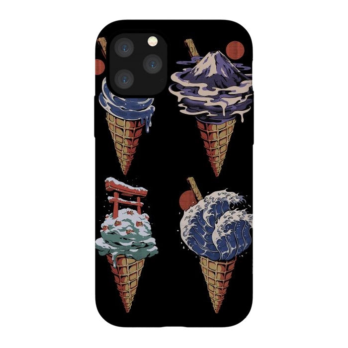 iPhone 11 Pro StrongFit Japanese Ice Creams by Ilustrata