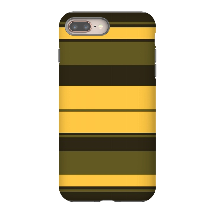 iPhone 7 plus StrongFit Vintage Yellow by TMSarts