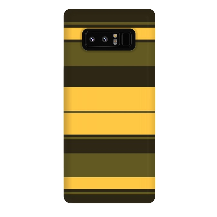 Galaxy Note 8 StrongFit Vintage Yellow by TMSarts