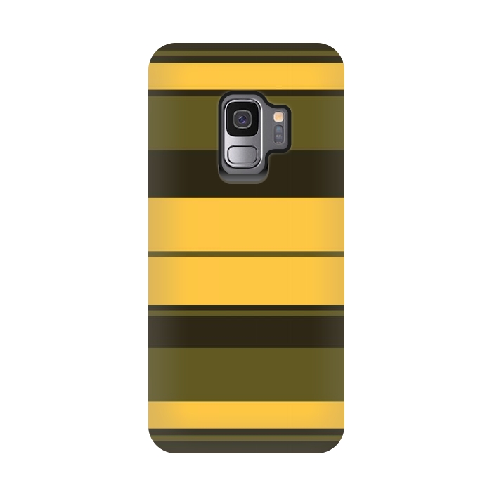 Galaxy S9 StrongFit Vintage Yellow by TMSarts