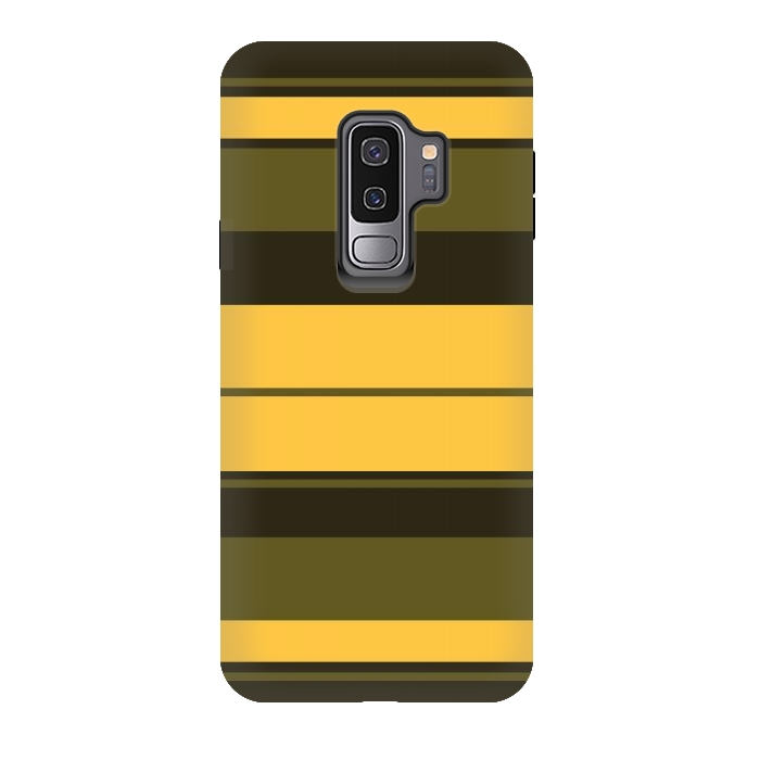 Galaxy S9 plus StrongFit Vintage Yellow by TMSarts