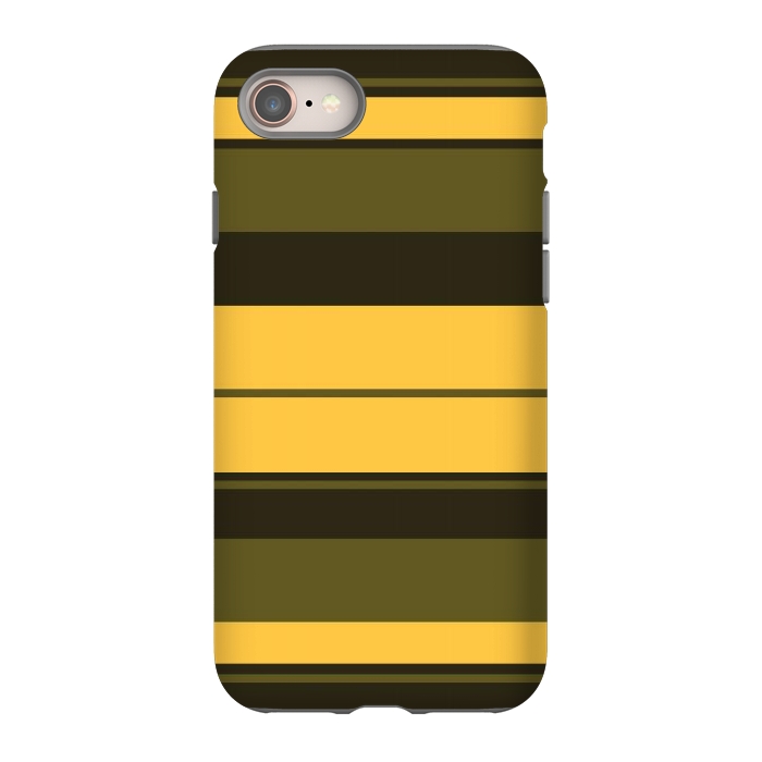 iPhone 8 StrongFit Vintage Yellow by TMSarts