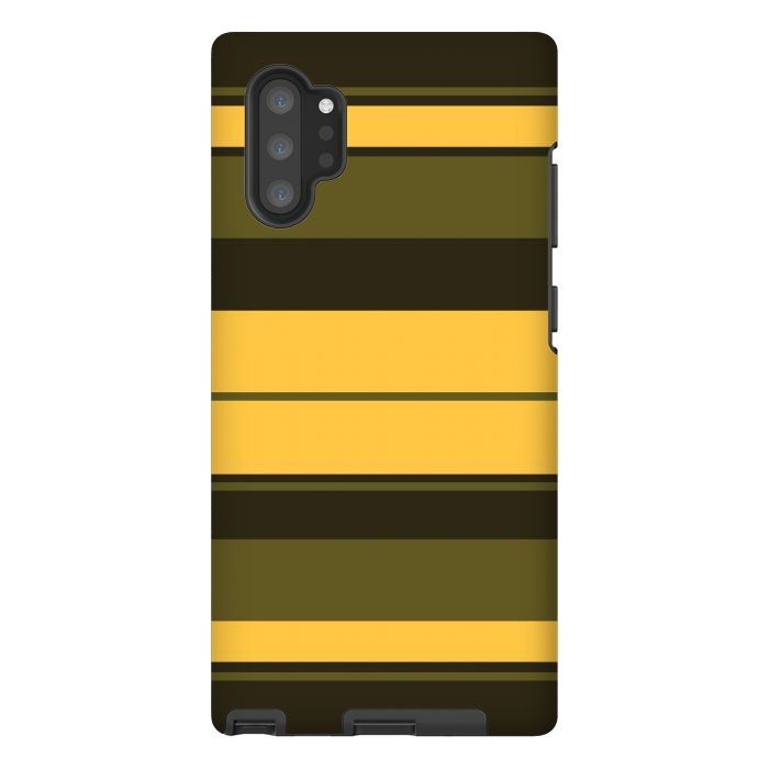 Galaxy Note 10 plus StrongFit Vintage Yellow by TMSarts
