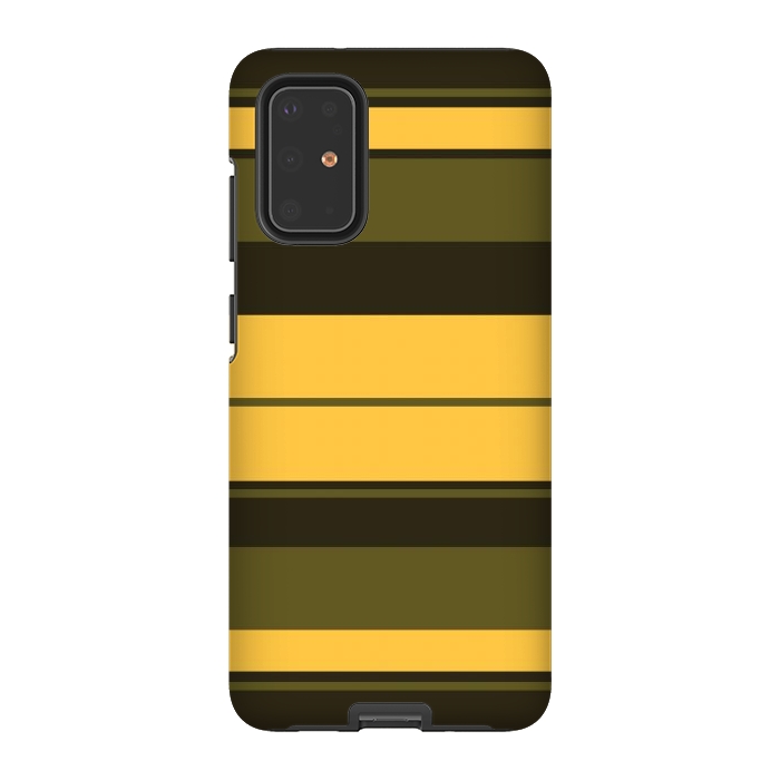 Galaxy S20 Plus StrongFit Vintage Yellow by TMSarts