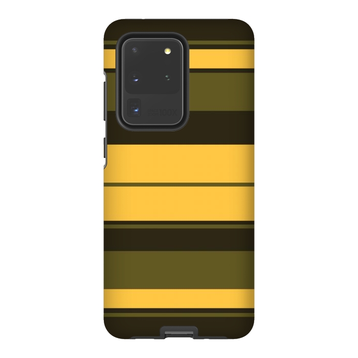 Galaxy S20 Ultra StrongFit Vintage Yellow by TMSarts