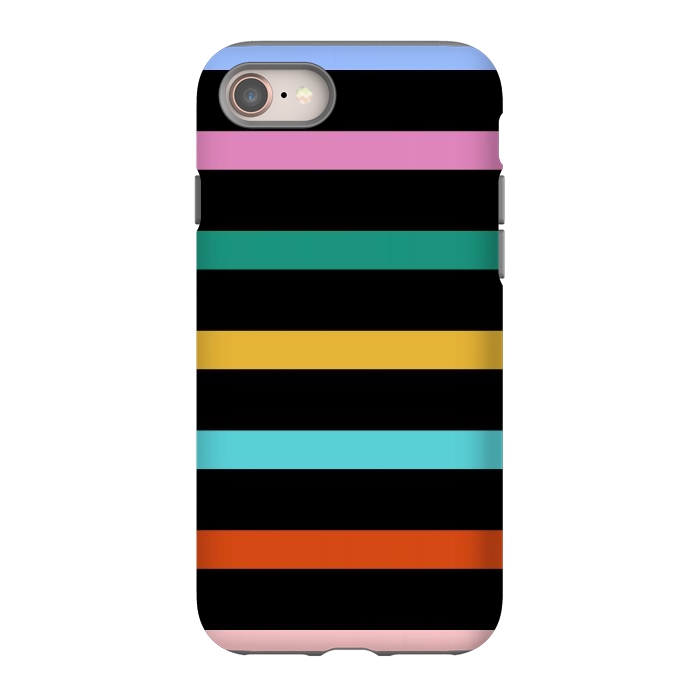 iPhone SE StrongFit Colored Stripes by TMSarts