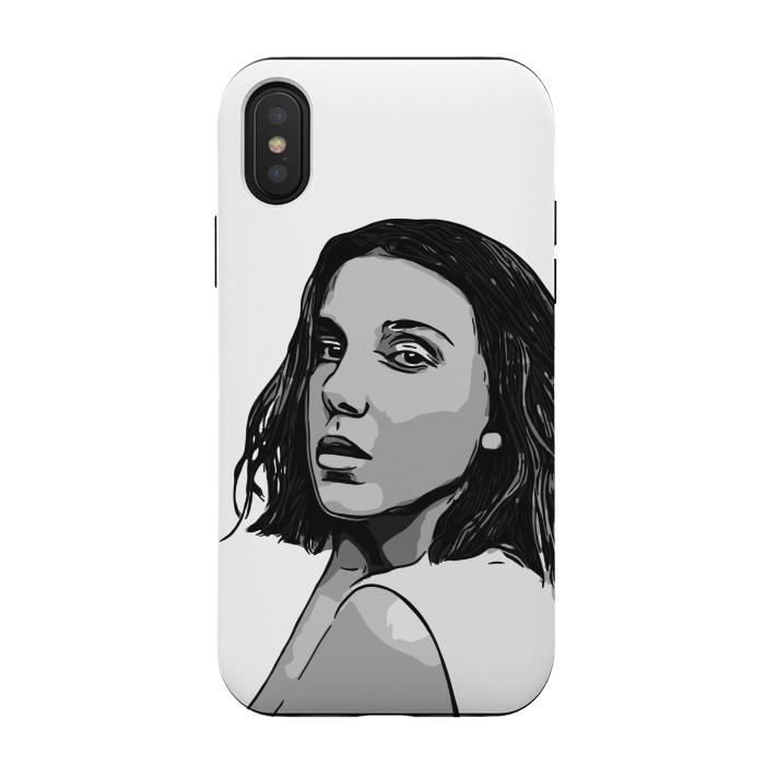 iPhone Xs / X StrongFit Millie bobby brown by Jms