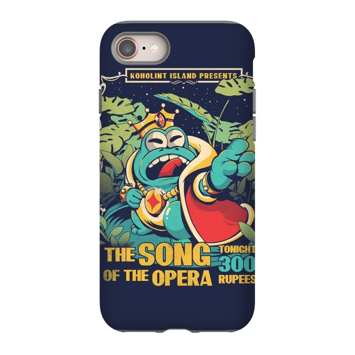 iPhone 8 StrongFit King of the opera by Ilustrata