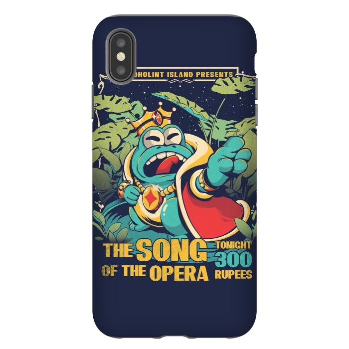 iPhone Xs Max StrongFit King of the opera by Ilustrata