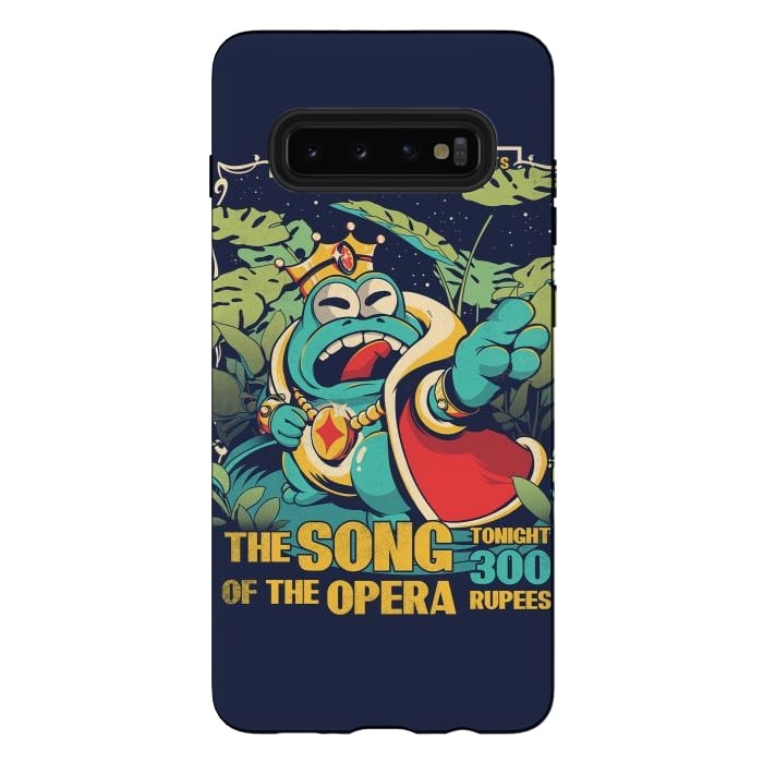 Galaxy S10 plus StrongFit King of the opera by Ilustrata