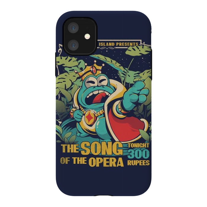 iPhone 11 StrongFit King of the opera by Ilustrata