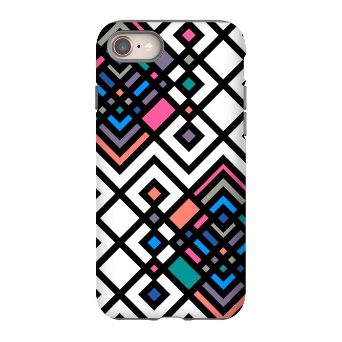iPhone 8 StrongFit Geo Ethnic by TMSarts