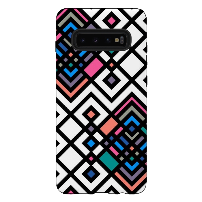 Galaxy S10 plus StrongFit Geo Ethnic by TMSarts