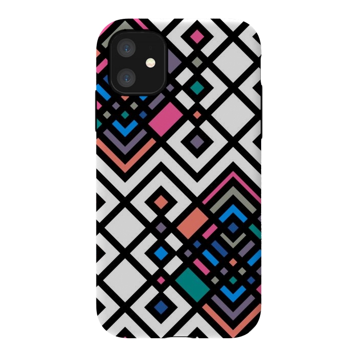 iPhone 11 StrongFit Geo Ethnic by TMSarts