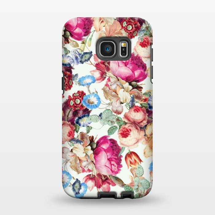Galaxy S7 EDGE StrongFit Floral Crush by Uma Prabhakar Gokhale