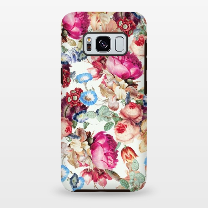 Galaxy S8 plus StrongFit Floral Crush by Uma Prabhakar Gokhale