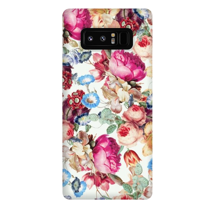 Galaxy Note 8 StrongFit Floral Crush by Uma Prabhakar Gokhale