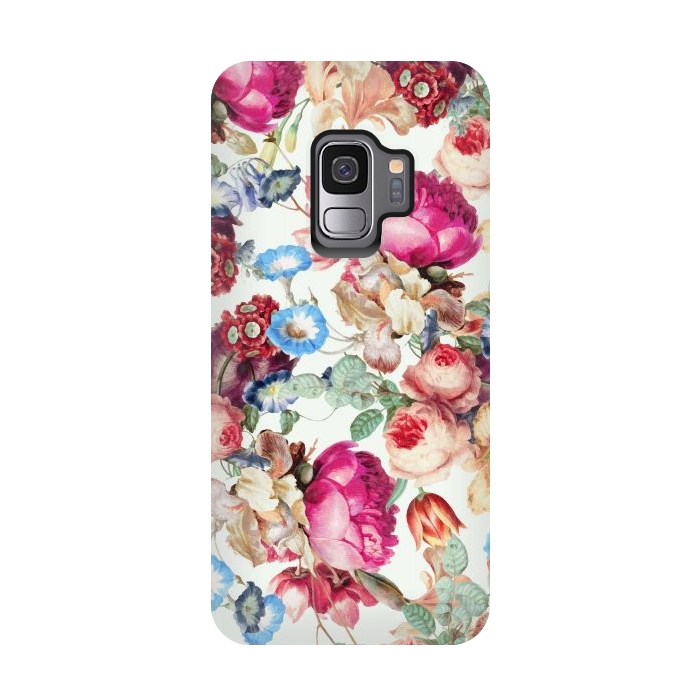 Galaxy S9 StrongFit Floral Crush by Uma Prabhakar Gokhale