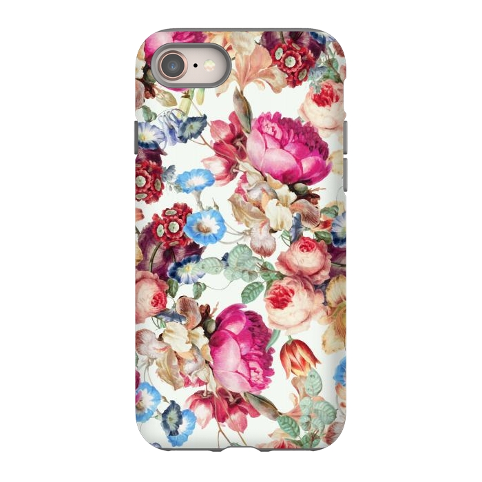 iPhone 8 StrongFit Floral Crush by Uma Prabhakar Gokhale