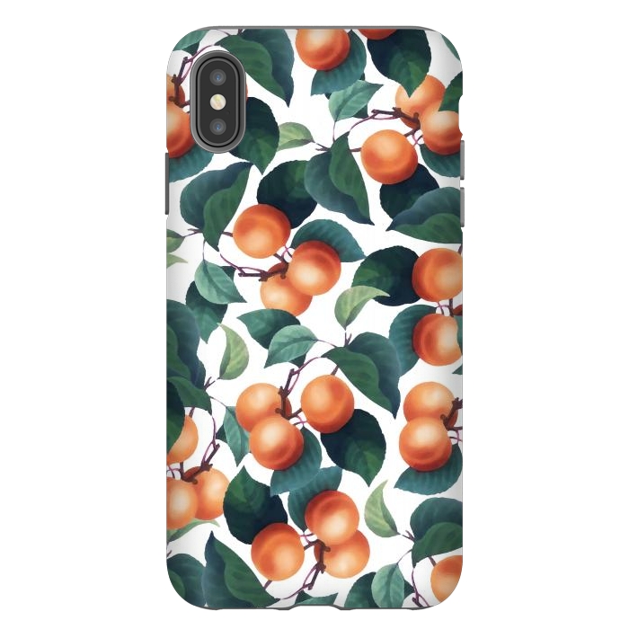 iPhone Xs Max StrongFit Tropical Fruit by Uma Prabhakar Gokhale