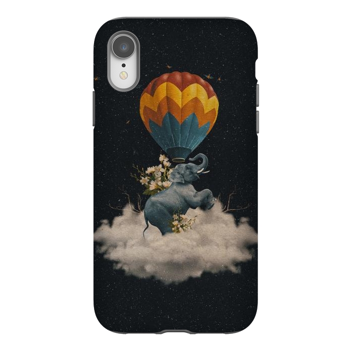iPhone Xr StrongFit Between Clouds by Eleaxart