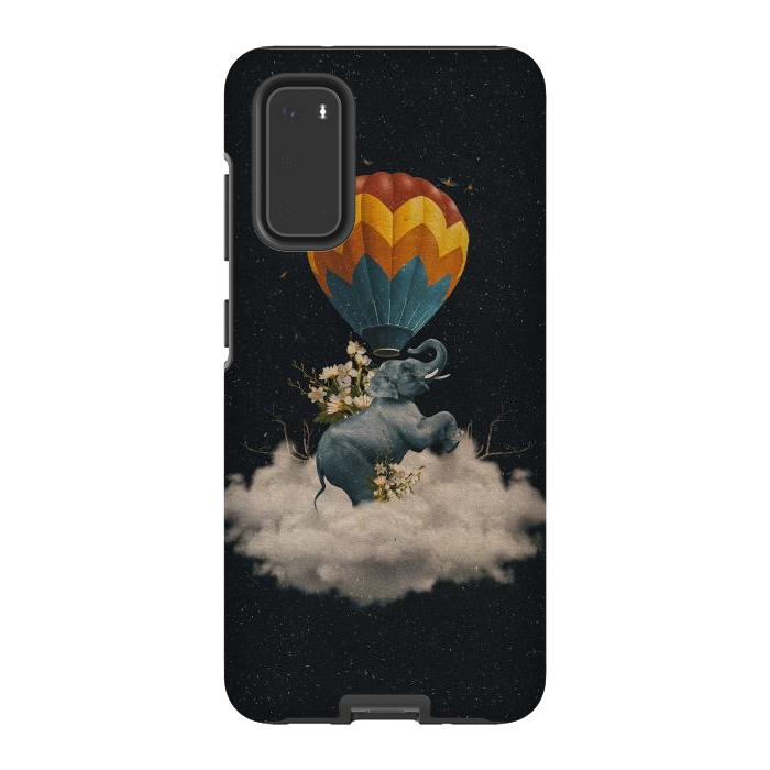 Galaxy S20 StrongFit Between Clouds by Eleaxart