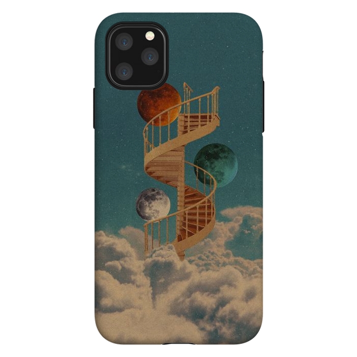 iPhone 11 Pro Max StrongFit Stairway to the moon by Eleaxart