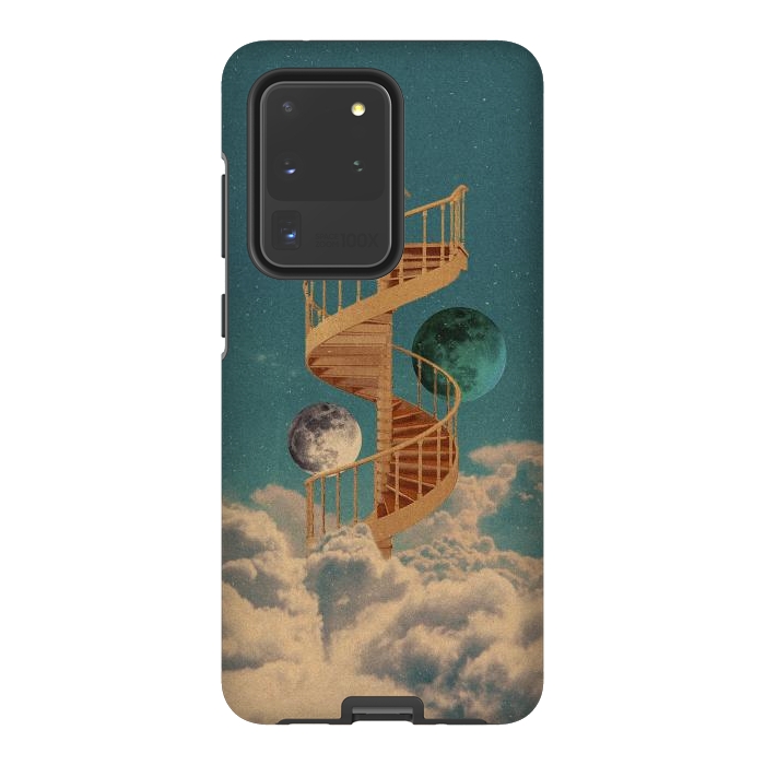 Galaxy S20 Ultra StrongFit Stairway to the moon by Eleaxart