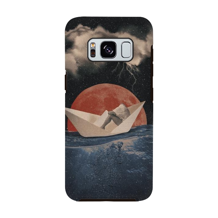 Galaxy S8 StrongFit Paper Boat by Eleaxart