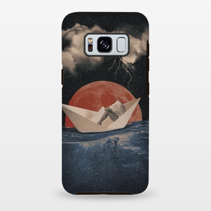 Galaxy S8 plus StrongFit Paper Boat by Eleaxart